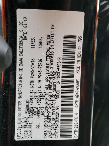 2019 TOYOTA TACOMA DOU - 3TMCZ5AN3KM224793