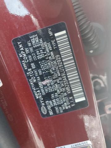 2020 HYUNDAI TUCSON LIM - KM8J33A49LU192929