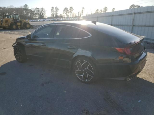 Vin: 5npek4jcxmh114791, lot: 48784655, hyundai sonata n line 20212