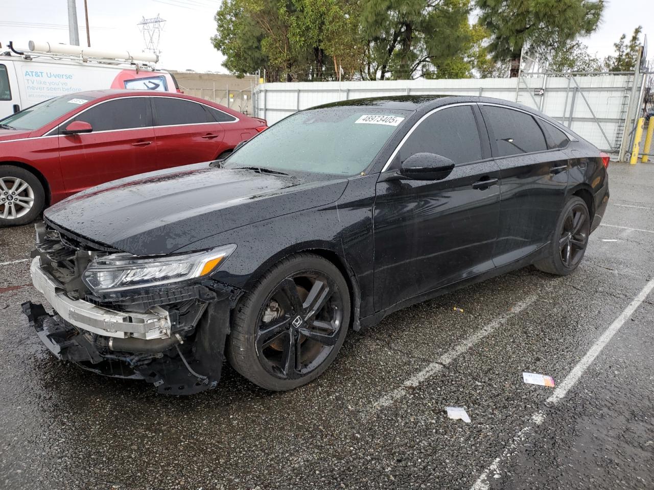 Lot #3304888564 2018 HONDA ACCORD SPO