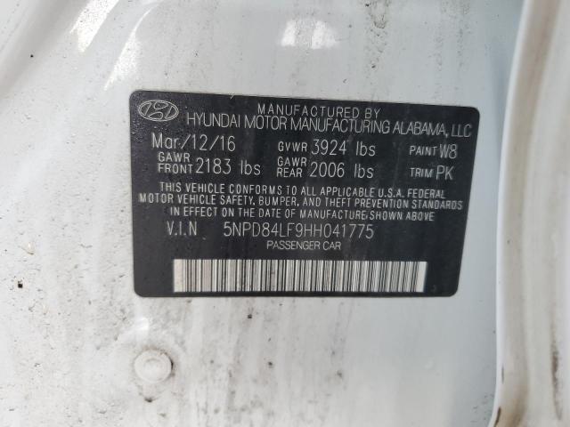 2017 HYUNDAI ELANTRA SE - 5NPD84LF9HH041775