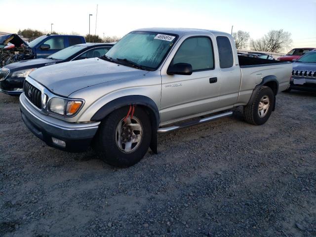 TOYOTA TACOMA XTR 2004 silver club cab gas 5TESM92N34Z363358 photo #1