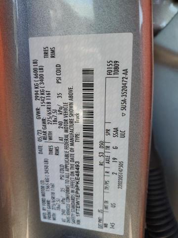2023 FORD F150 SUPER - 1FTEW1EP9PKE48493