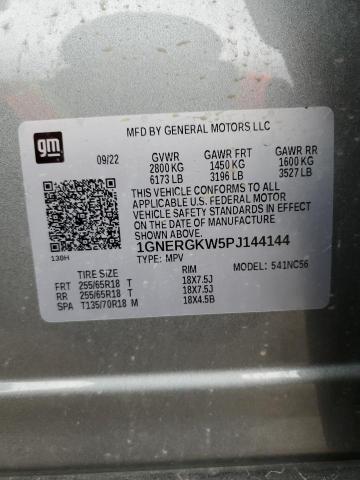 2023 CHEVROLET TRAVERSE L - 1GNERGKW5PJ144144
