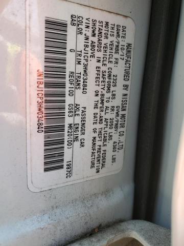 2017 NISSAN ROGUE SPOR - JN1BJ1CP3HW034840