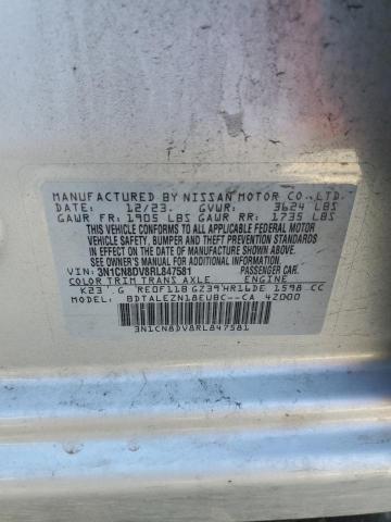 2024 NISSAN VERSA S - 3N1CN8DV8RL847581