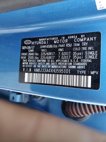 2017 HYUNDAI TUCSON LIM - KM8J33A4XHU595101