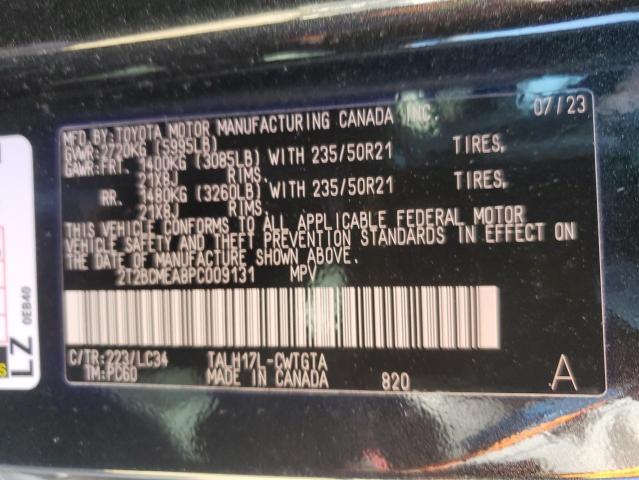 2023 LEXUS RX 500H F 2T2BCMEA8PC009131