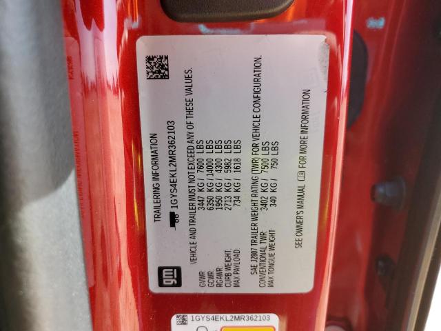2021 CADILLAC ESCALADE S - 1GYS4EKL2MR362103