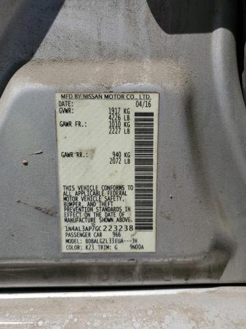 2016 NISSAN ALTIMA 2.5 - 1N4AL3AP7GC223238