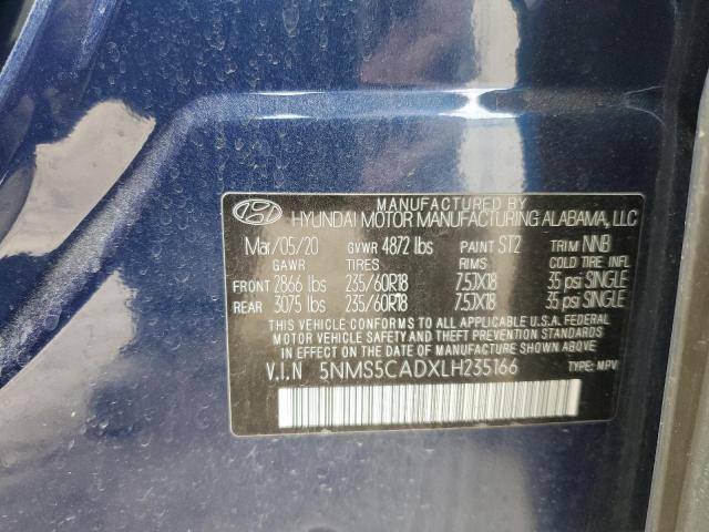 2020 HYUNDAI SANTA FE L - 5NMS5CADXLH235166