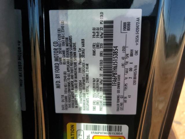 2018 FORD MUSTANG - 1FA6P8TH6J5153854