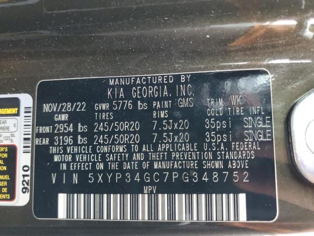 2023 KIA TELLURIDE - 5XYP34GC7PG348752