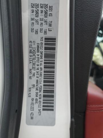 2020 DODGE DURANGO R/ - 1C4SDHCT6LC301327