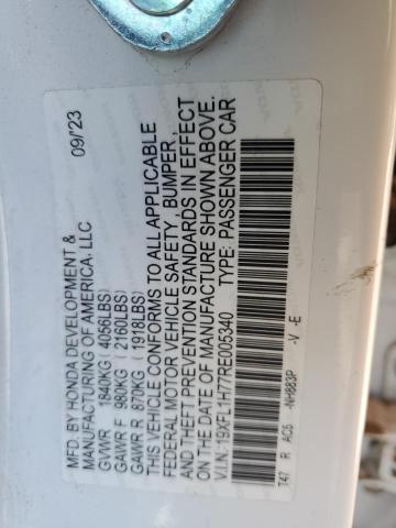 2024 HONDA CIVIC EXL - 19XFL1H77RE005340