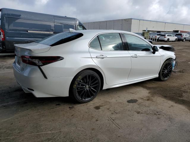 TOYOTA CAMRY XSE 2021 white  hybrid engine 4T1K31AK4MU022485 photo #4