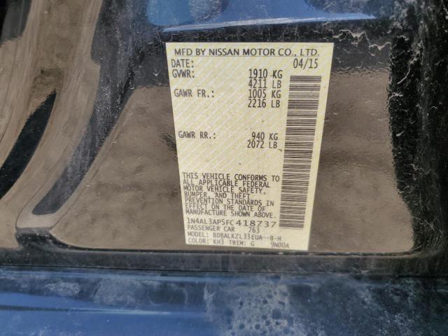 2015 NISSAN ALTIMA 2.5 - 1N4AL3AP5FC418737