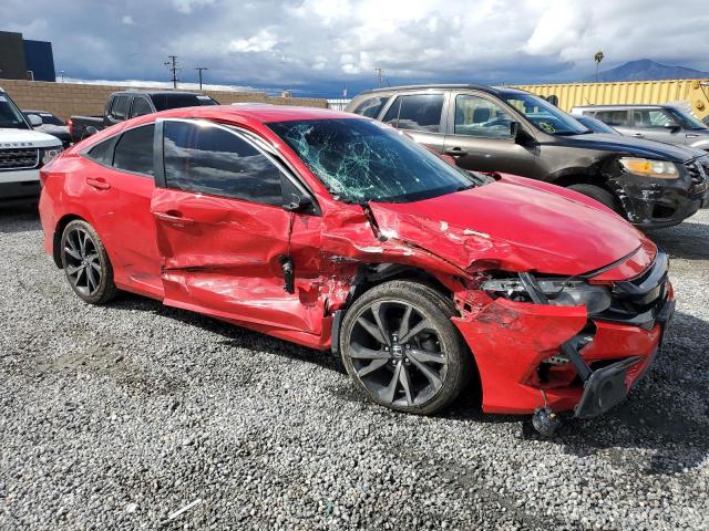 Vin: 2hgfc2f82kh521103, lot: 48922725, honda civic sport 20194