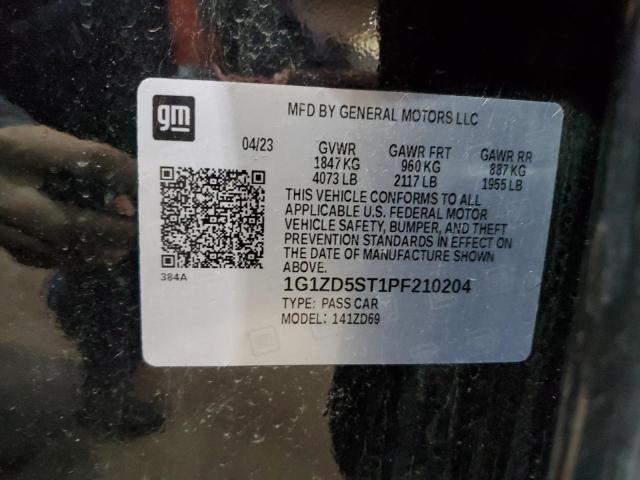 2023 CHEVROLET MALIBU LT - 1G1ZD5ST1PF210204