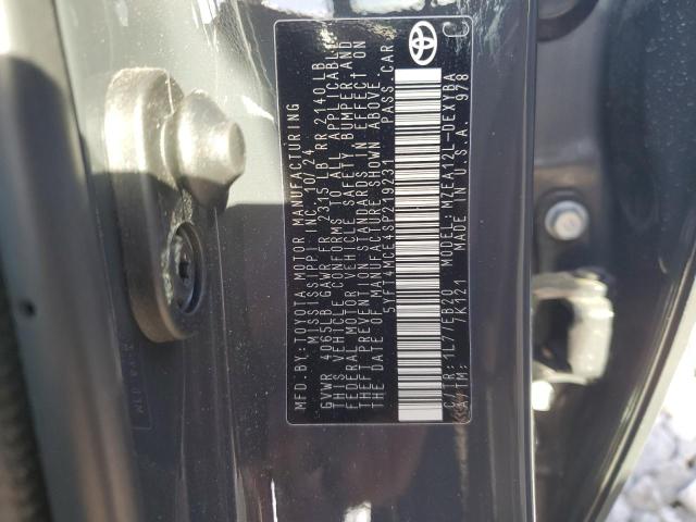 2025 TOYOTA COROLLA XS 5YFT4MCE4SP219231