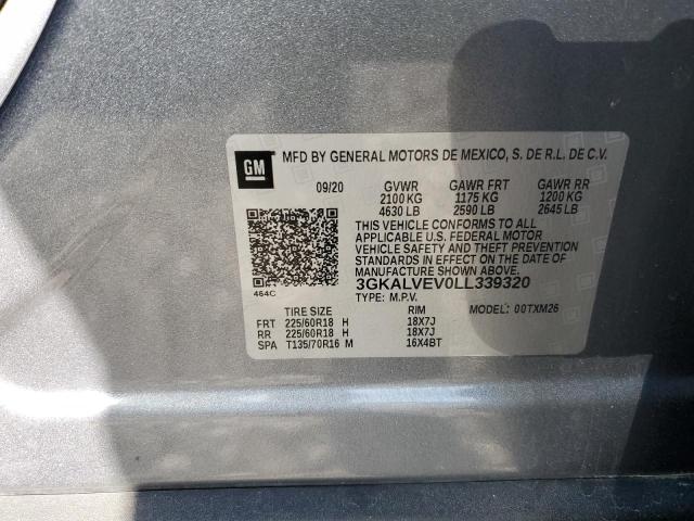 2020 GMC TERRAIN SL - 3GKALVEV0LL339320