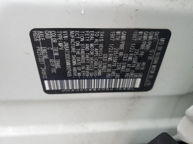 2021 NISSAN ROGUE PLAT JN8AT3DDXMW307435