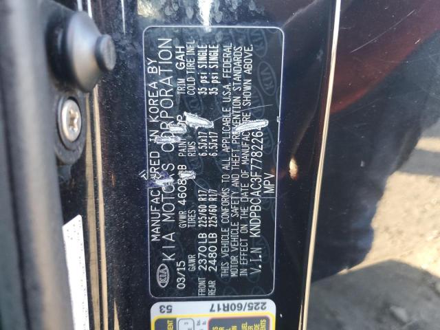 2015 KIA SPORTAGE L - KNDPBCAC3F7782264