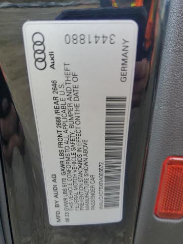 2024 AUDI S5 PREMIUM WAUC4CF5XRA005572