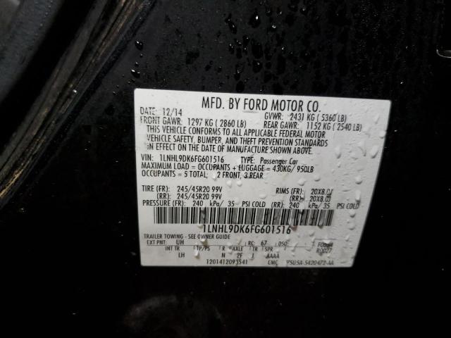 2015 LINCOLN MKS 1LNHL9DK6FG601516