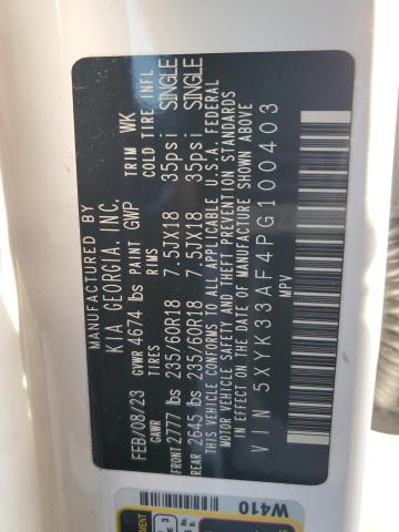 2023 KIA SPORTAGE E - 5XYK33AF4PG100403