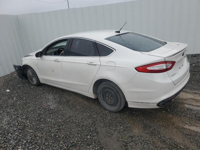 FORD FUSION TIT 2014 white  gas 3FA6P0D95ER167689 photo #3