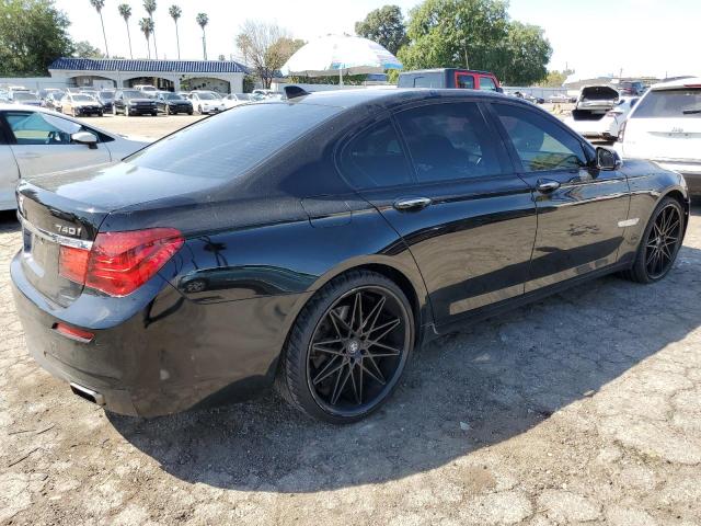 BMW 740 I 2015 black  gas WBAYA6C58FD827009 photo #4