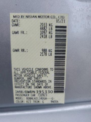 2023 NISSAN ALTIMA SV - 1N4BL4DW8PN395330