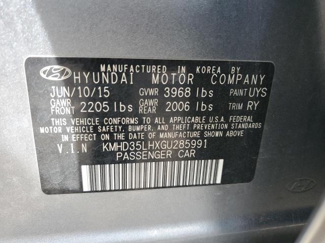 2016 HYUNDAI ELANTRA GT - KMHD35LHXGU285991