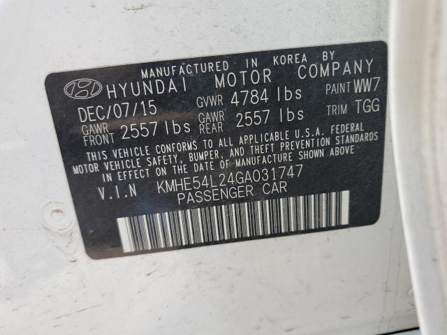 2016 HYUNDAI SONATA PLU KMHE54L24GA031747