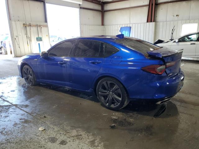 ACURA TLX TECH A 2021 blue  gas 19UUB5F58MA003421 photo #3