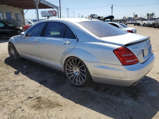 MERCEDES-BENZ S 400 2011 silver  hybrid engine WDDNG9FB1BA380046 photo #3