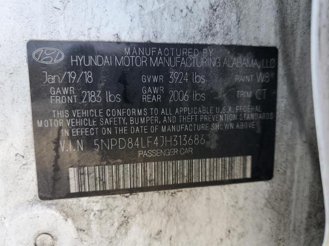 2018 HYUNDAI ELANTRA SE - 5NPD84LF4JH313686