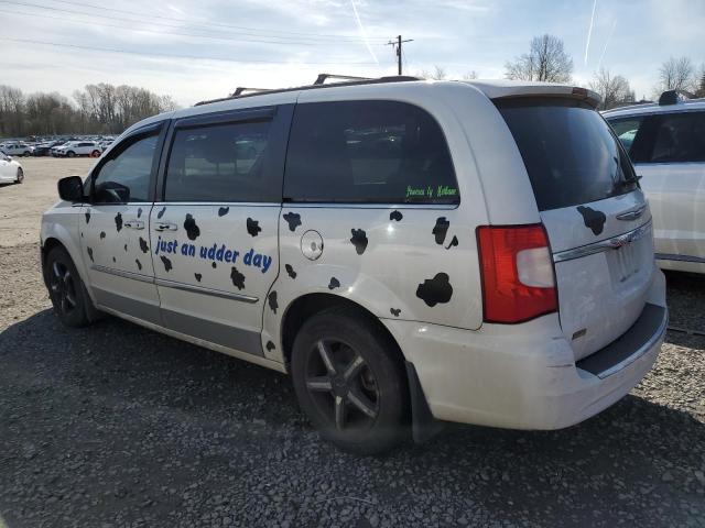 CHRYSLER TOWN & COU 2012 white  flexible fuel 2C4RC1BG0CR350995 photo #3