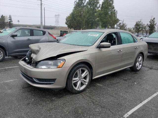 VOLKSWAGEN PASSAT SE 2015 tan  diesel 1VWBV7A38FC066778 photo #1