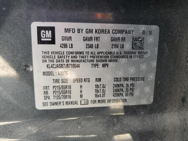 2018 BUICK ENCORE PRE - KL4CJASB7JB710544
