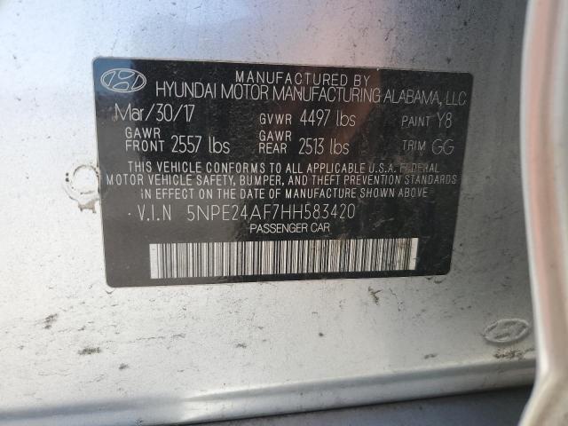 2017 HYUNDAI SONATA SE - 5NPE24AF7HH583420