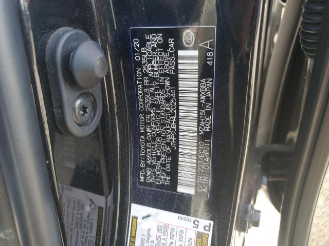 2020 LEXUS UX 250H JTHP9JBH4L2025441