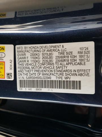 2025 HONDA CR-V SPORT - 5J6RS6H59SL022949