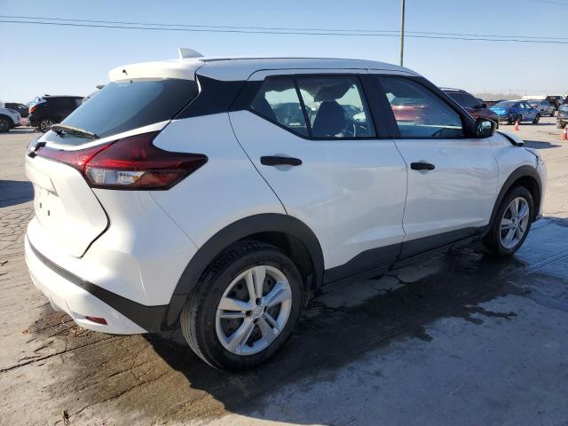 NISSAN KICKS S 2022 white  gas 3N1CP5BV1NL494526 photo #4
