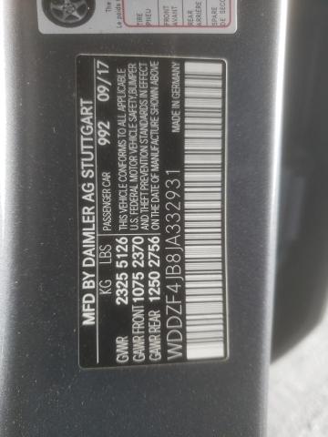 2018 MERCEDES-BENZ E 300 - WDDZF4JB8JA332931