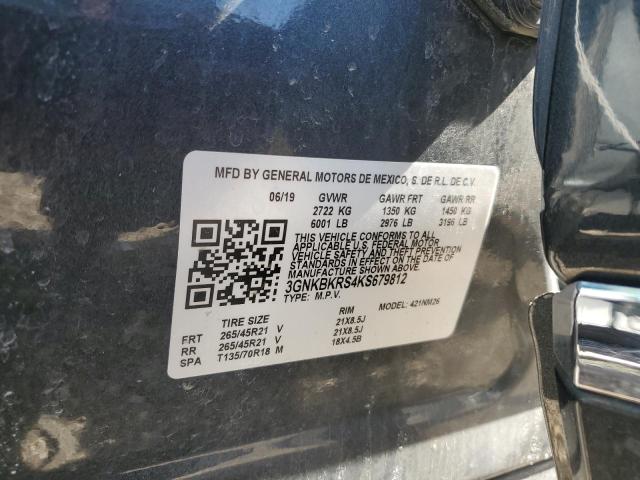 2019 CHEVROLET BLAZER PRE - 3GNKBKRS4KS679812