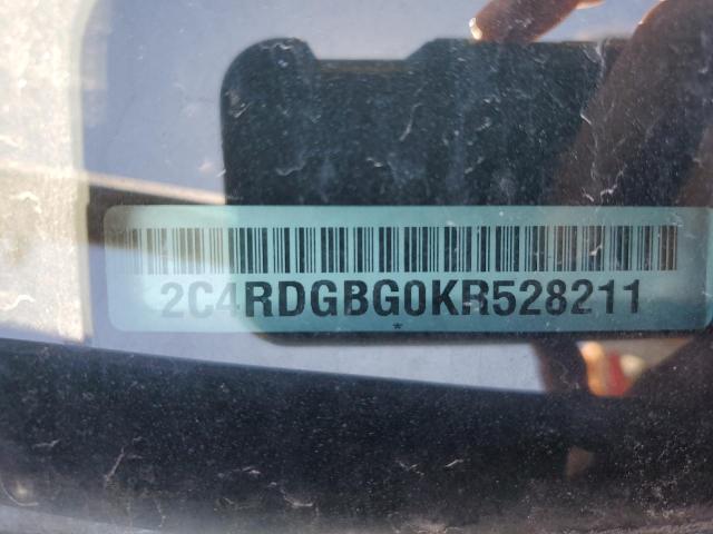 2019 DODGE GRAND CARA - 2C4RDGBG0KR528211