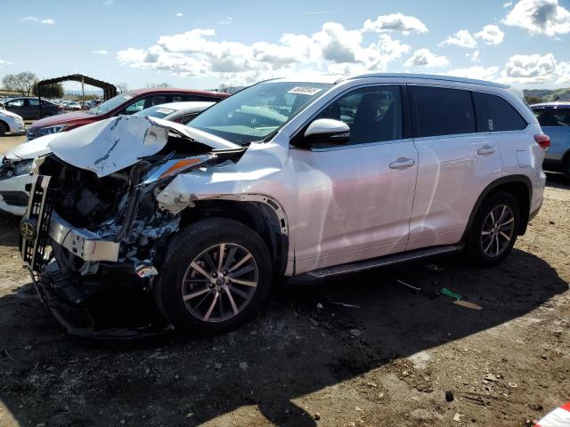 Vin: 5tdjzrfh0hs455970, lot: 49302845, toyota highlander se 20171