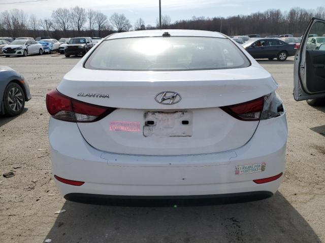 2016 HYUNDAI ELANTRA SE 5NPDH4AEXGH681485